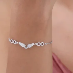 Silver Fantasy Love Bracelet
