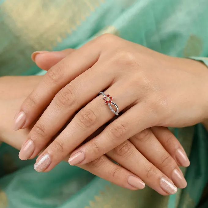 Silver Fauna Ring