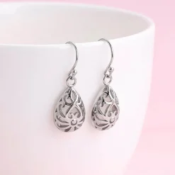 Silver Filigree Earrings