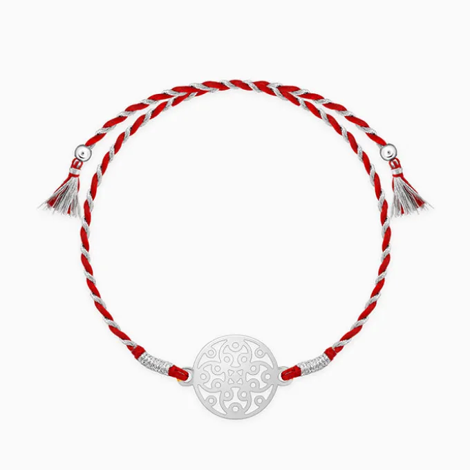 Silver Filigree Rakhi