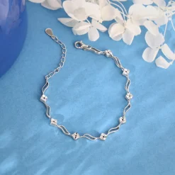 Silver Flamboyant Bracelet