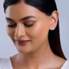 Silver Floral Moment Earrings