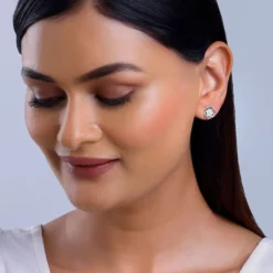 Silver Floral Moment Earrings