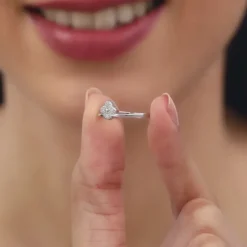 Silver Floral Muse Ring