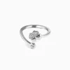Silver Floret Ring