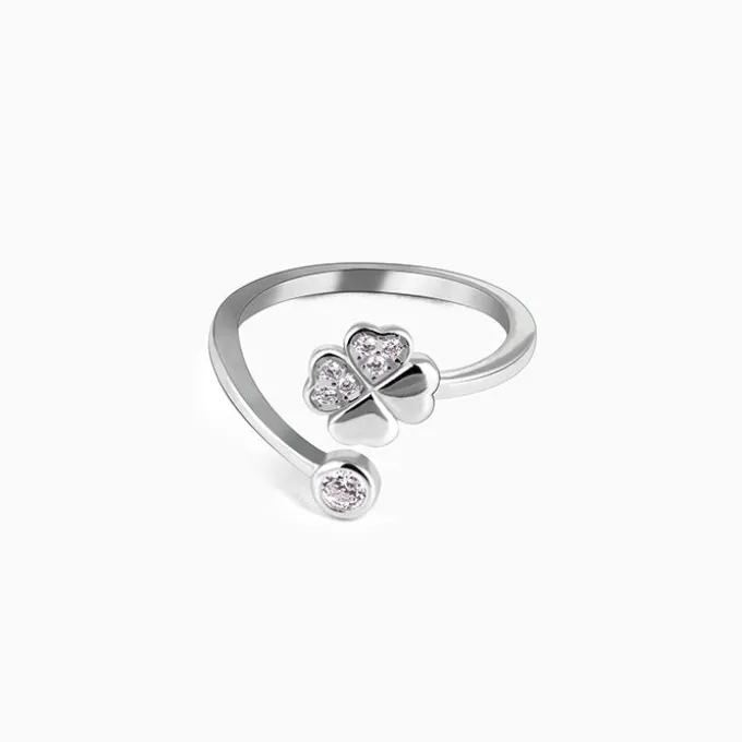 Silver Floret Ring