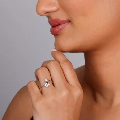 Silver Floret Ring