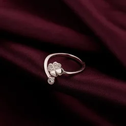 Silver Floret Ring