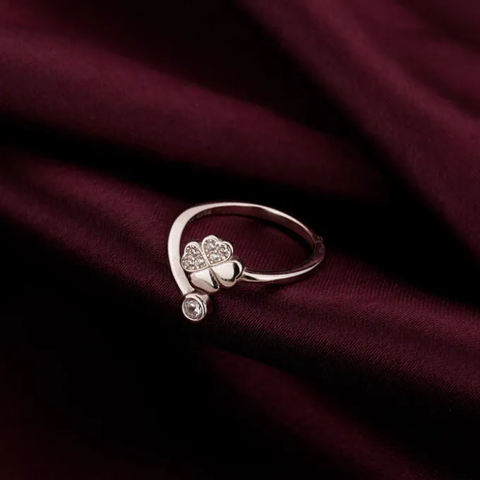 Silver Floret Ring
