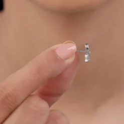 Silver Flowie Studs