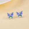 Silver Flutter Muse Earrings