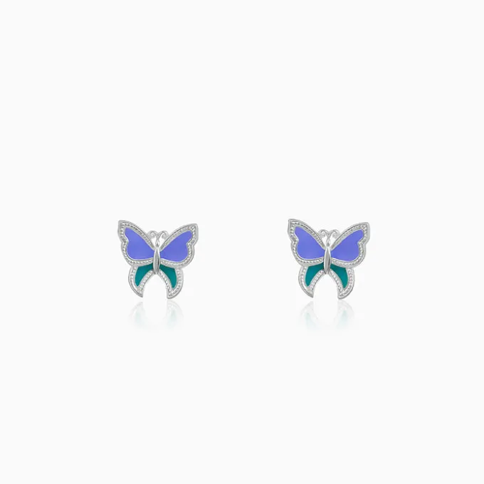 Silver Flutter Muse Earrings