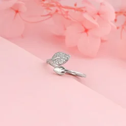 Silver Foliole Ring