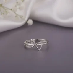 Silver Forever Knot Ring