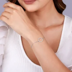 Silver Forever Valentine Bracelet