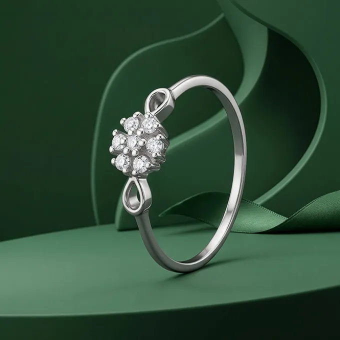 Silver Frostline Ring (Size 12)