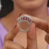Silver Fused Charm Ring