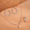 Silver Gaia Set of 3