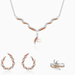 Silver Gaia Set of 3