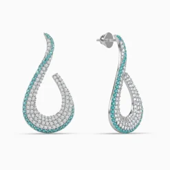 Silver Galene Earrings