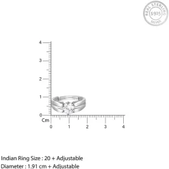 Silver Gallant Band For Him