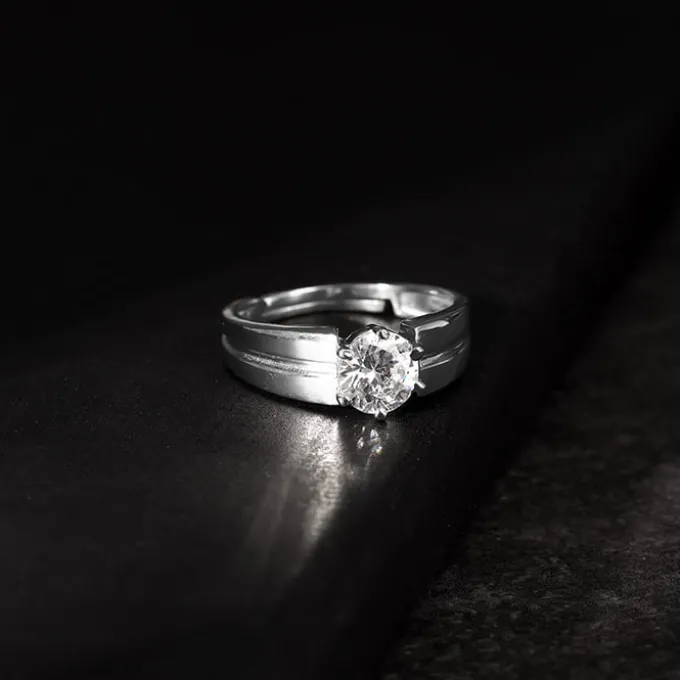 Silver Gallant Band For Him