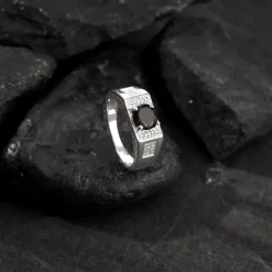 Silver Gentle Harmony Ring For Him