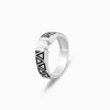 Silver Geometric Majesty Ring For Him