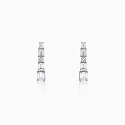 Silver Glam Earrings
