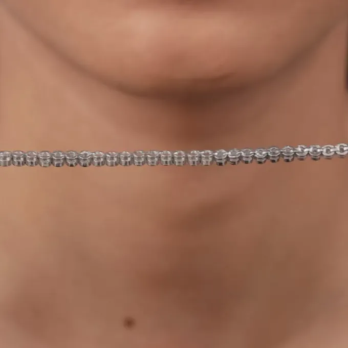 Silver Glow Up Tennis Bracelet