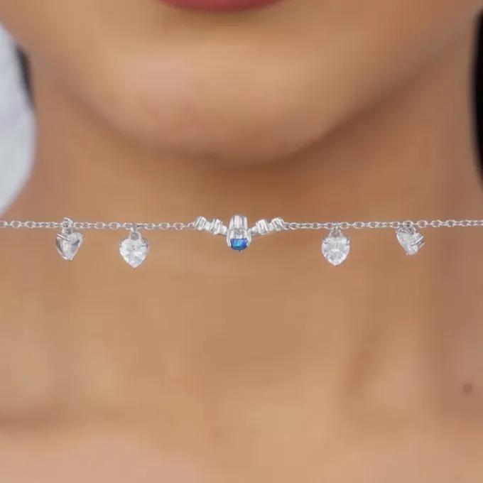 Silver Glow Within Bracelet