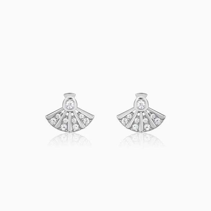 Silver Glowlette Studs