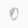 Silver Gracious Look Ring