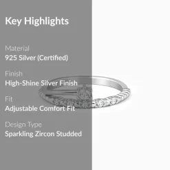 Silver Gratia Ring