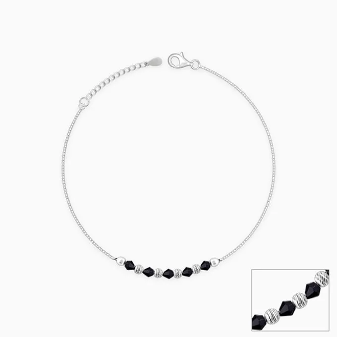 Silver Gypsy Gleams Anklet