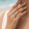Silver Harmonia Ring (Size 12)