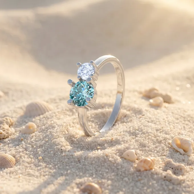 Silver Harmonia Ring (Size 12)