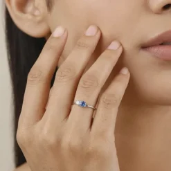 Silver Havenly Glow Ring