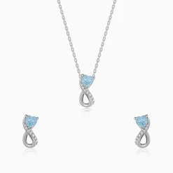 Silver Heart Everlasting Set