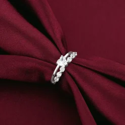 Silver Heart's Rhapsody Ring
