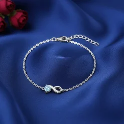 Silver Hearts Whisper Bracelet