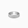 Silver Imperial Crest Band For Him