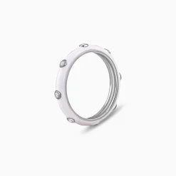Silver Imperial Stack Rings
