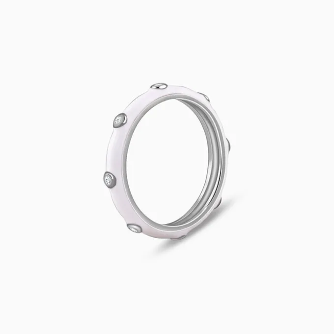 Silver Imperial Stack Rings