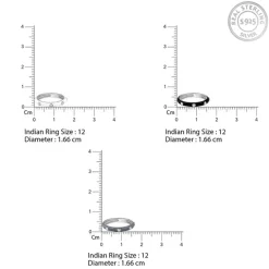 Silver Imperial Stack Rings