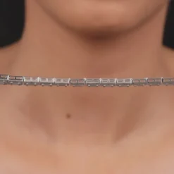 Silver Imperial Tennis Bracelet