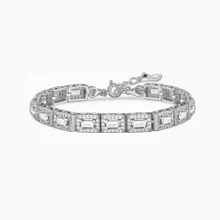 Silver Imperial Tennis Bracelet