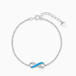 Silver Infinite Beauty Bracelet