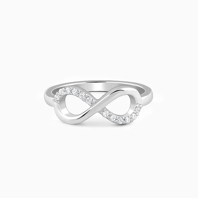 Silver Infinity Beauty Ring