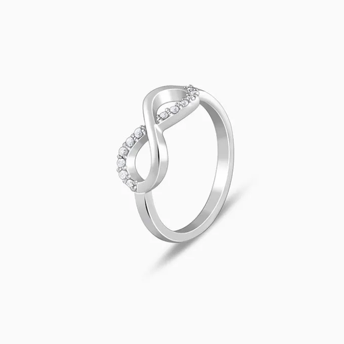 Silver Infinity Beauty Ring